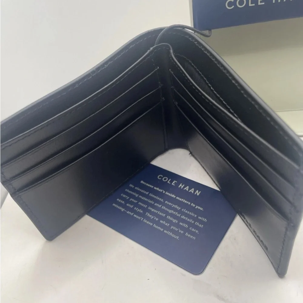 Cole Haan Midnight Leather Wallet